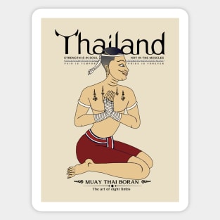 Muay Thai Wai Kru Sticker